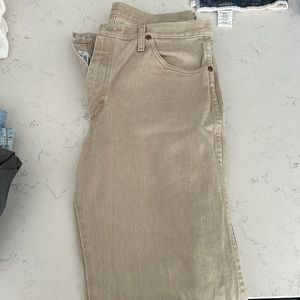 Wrangler khaki jeans